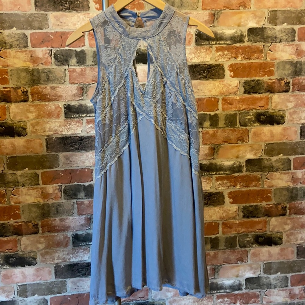 Gray dress